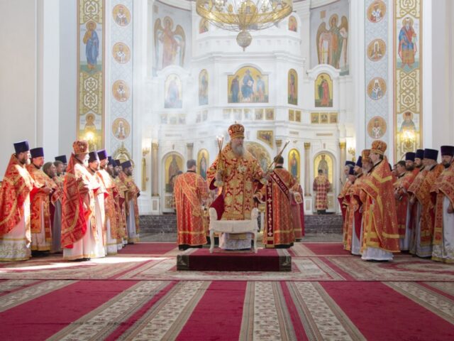 Выпускной акт в Витебской духовной семинарии