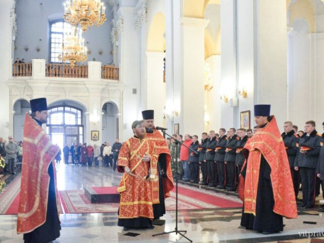 В Свято-Успенском кафедральном соборе города Витебска почтили память жертв чернобыльской катастрофы