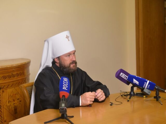 Митрополит Волоколамский Иларион: Нынешняя ситуация грозит расколом Вселенскому Православию