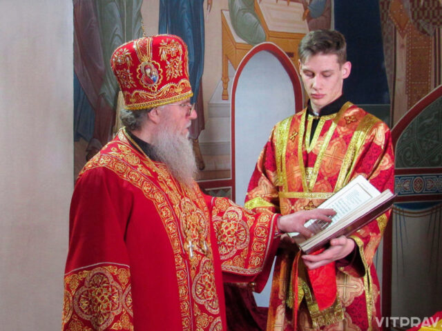 В Неделю 5-ю по Пасхе архиепископ Димитрий совершил Литургию в Свято-Троицком Марковом мужском монастыре