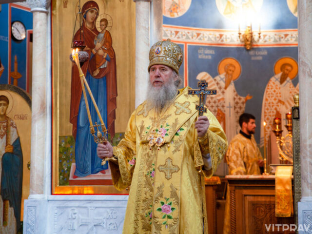 В Неделю 4-ю по Пятидесятнице архиепископ Димитрий совершил Литургию в храме Воскресения Христова города Витебска
