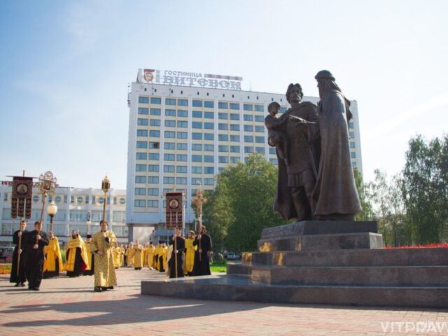 22 мая в Витебске будет проходить крестный ход, посвященный 800-летию святого благоверного князя Александра Невского