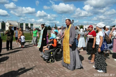 В Лепеле состоялся крестный ход в честь Казанской иконы Божьей Матери