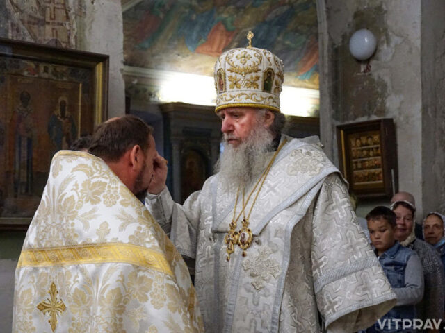 В канун Преображения Господня архиепископ Димитрий совершил всенощное бдение в храме святой великомученицы Ирины города Москвы