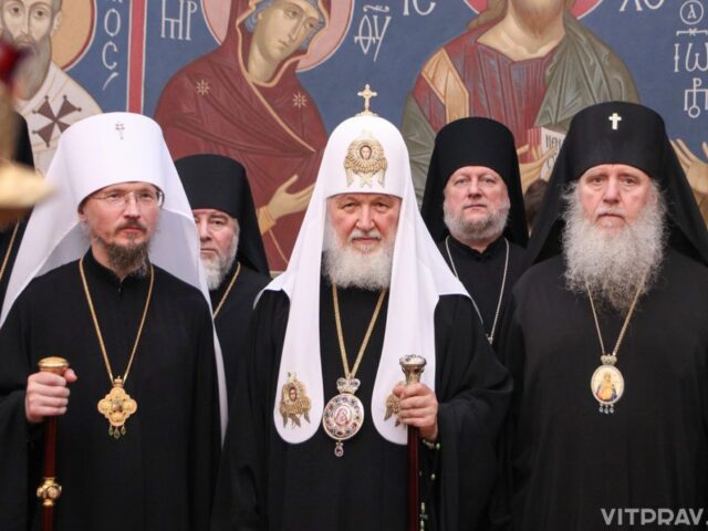 Архиепископ Димитрий сослужил Патриарху Московскому и всея Руси Кириллу в Спасо-Евфросиниевском женском монастыре города Полоцка