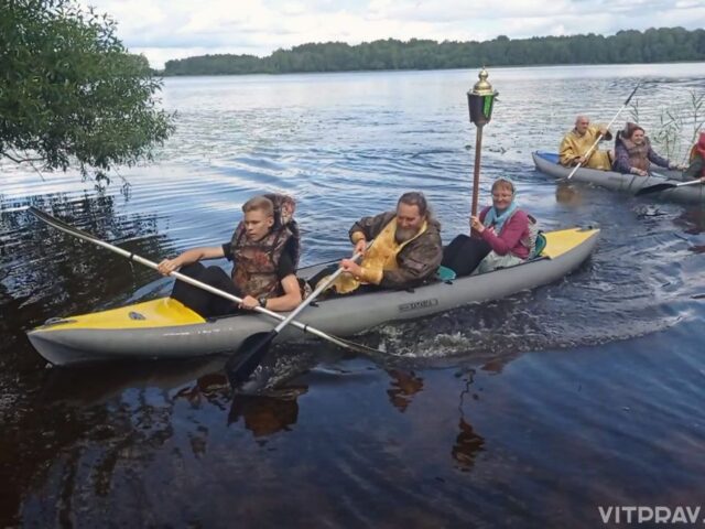 В Городокском благочинии прошел крестный ход, посвященный 1030-летию Православия на Белорусских землях