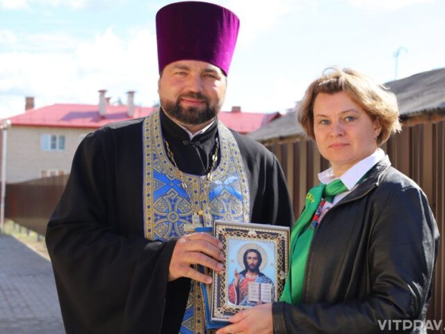 Благочинный Лепельского округа принял участие в праздничных мероприятиях по случаю Дня города Лепеля