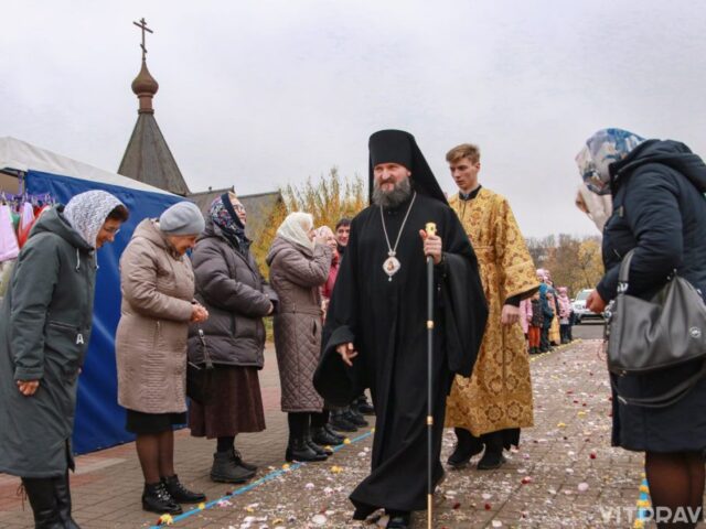 Епископ Друцкий Евсевий совершил Божественную литургию в храме Благовещения Пресвятой Богородицы города Витебска