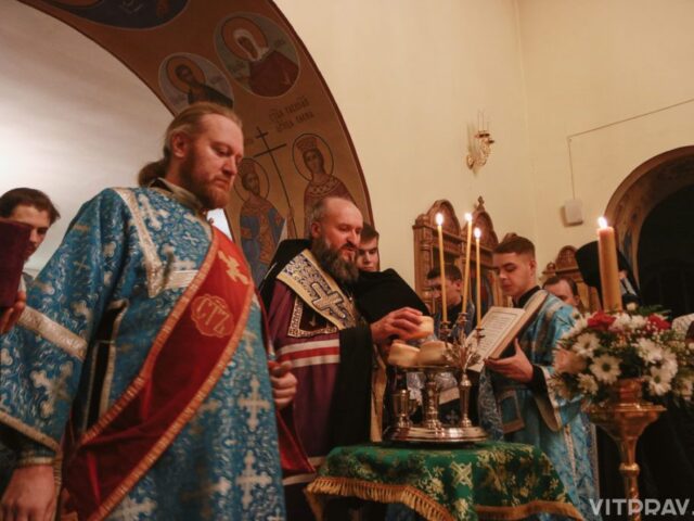 В канун праздника Казанской иконы Божией Матери архиепископ Димитрий и епископ Евсевий совершили всенощное бдение в Свято-Троицком Маркововом мужском монастыре