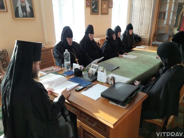 В Свято-Духовом женском монастыре города Витебска состоялось собрание монашествующих