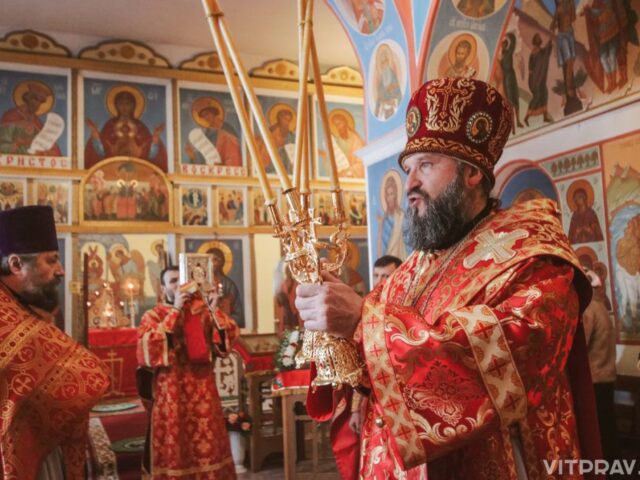 В день памяти священномученика Харалампия епископ Друцкий Евсевий совершил Литургию в одноименном храме агрогородка Новка