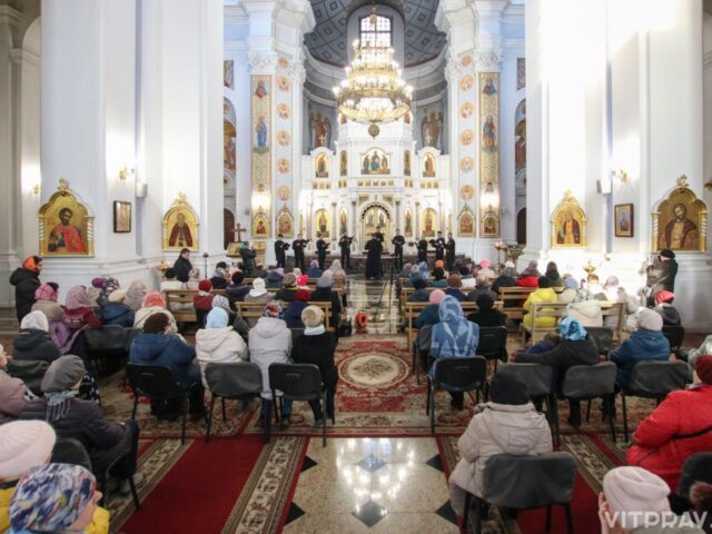 В Витебске прошел концерт великопостных песнопений “Весна духовная”