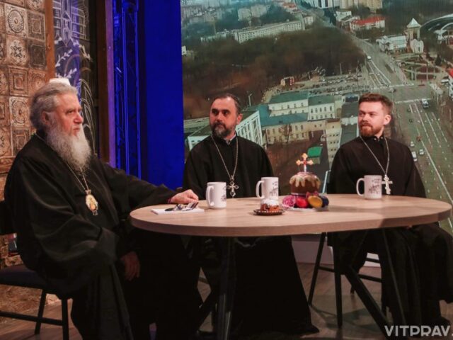 Архиепископ Димитрий принял участие в телевизионной программе "Вечерний Витебск", посвященной празднику Пасхи