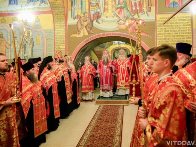 В канун дня памяти святого великомученика Георгия Победоносца архиепископ Димитрий сослужил митрополиту Нижегородскому и Арзамасскому Георгию