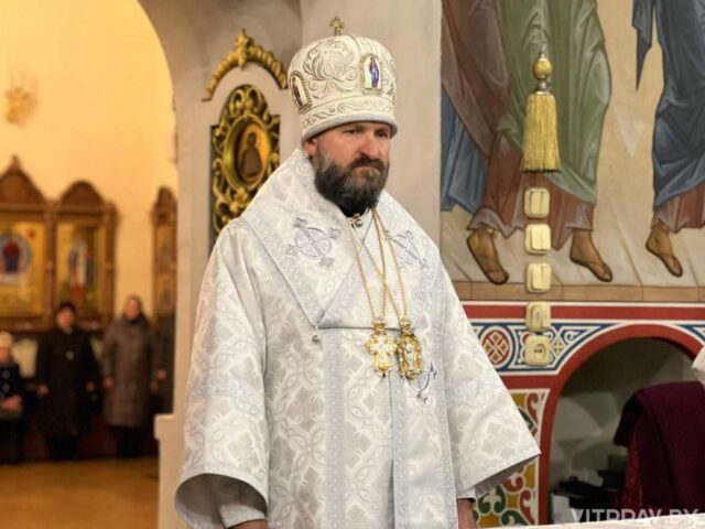 В Димитриевскую родительскую субботу епископ Евсевий совершил Литургию в Троицком Марковом монастыре