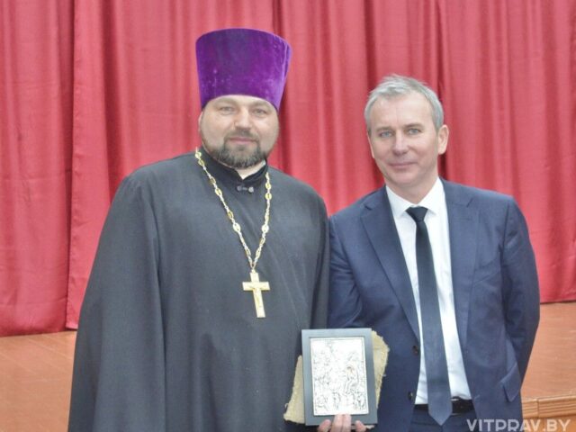 Протоиерей Сергий Лешкевич принял участие в совместном заседании комиссии по делам несовершеннолетних и совета отдела по образованию Лепельского райисполкома