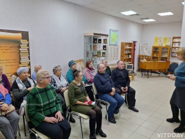 На кафедре православной литературы в городе Городка прошла Сретенская встреча