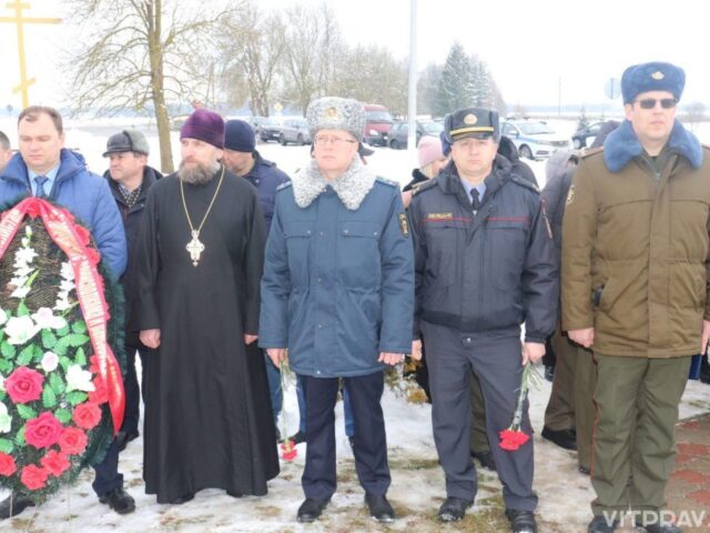 Протоиерей Александр Лазуко принял участие в митинге, посвященном годовщине вывода советских войск из Афганистана