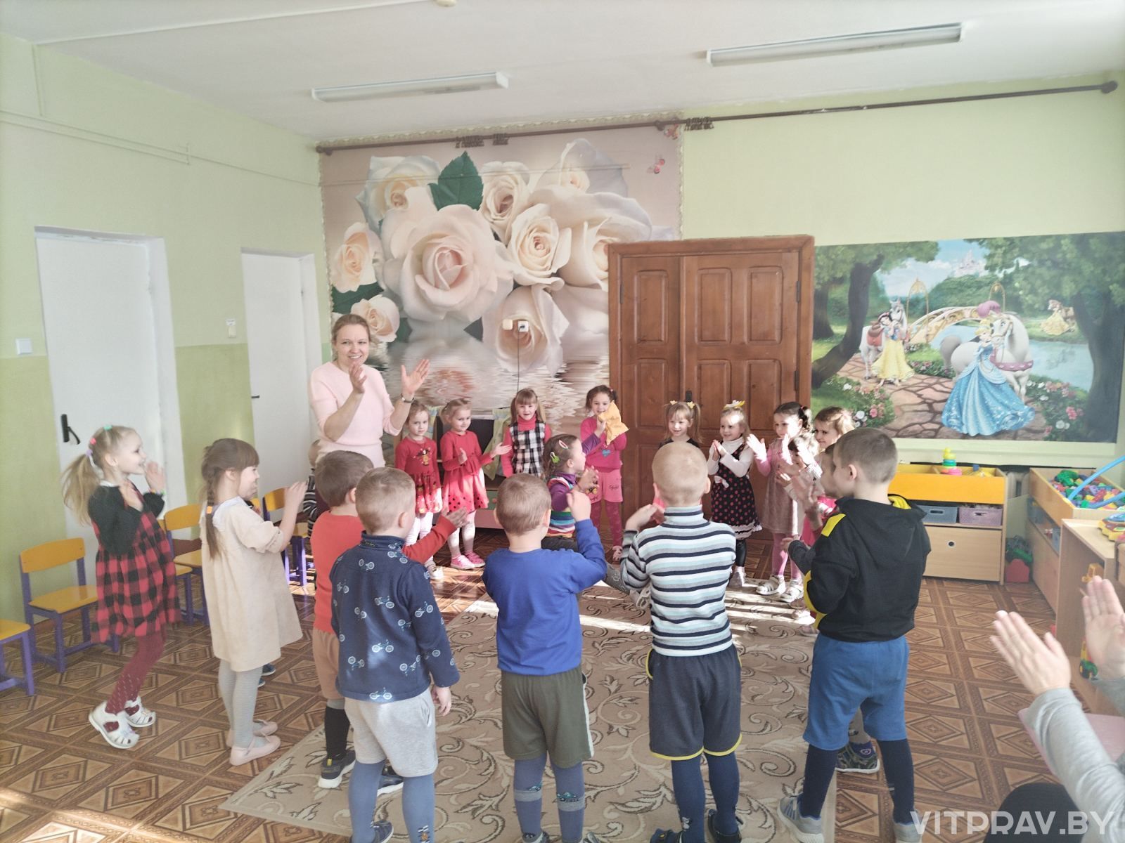 Музыкальное развлечение «Масленичные забавы» прошло в г.п. Копысь