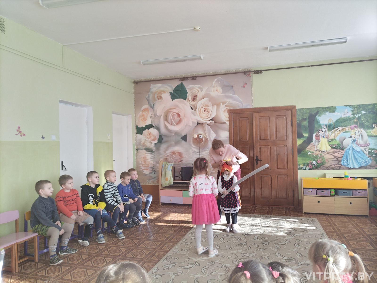 Музыкальное развлечение «Масленичные забавы» прошло в г.п. Копысь