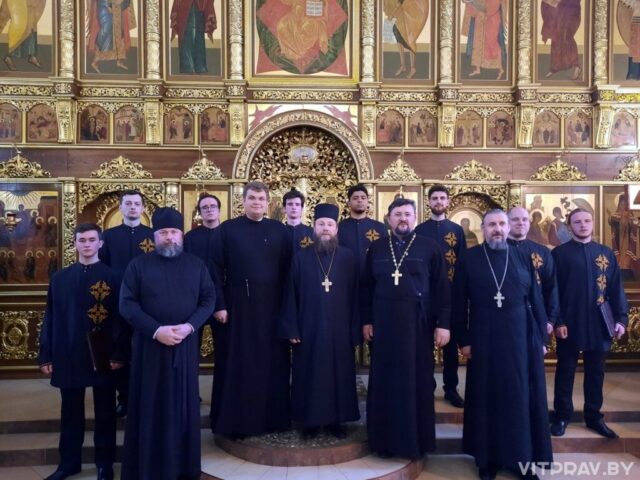 В Кутеинском монастыре Орши состоялся вечер великопостных песнопений "Весна духовная"