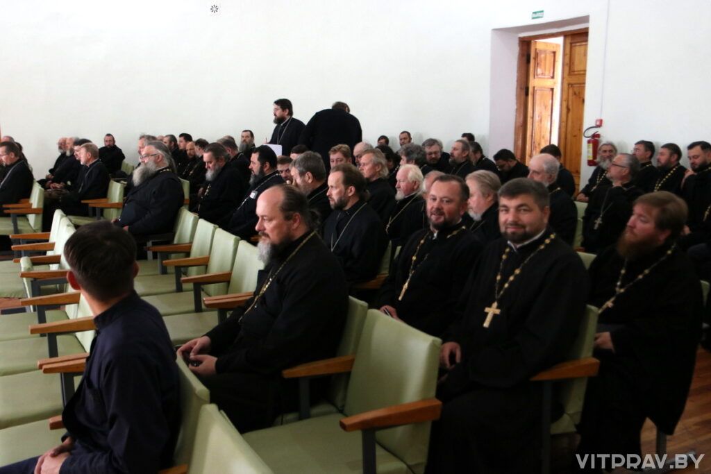 В Витебской духовной семинарии прошло епархиальное собрание