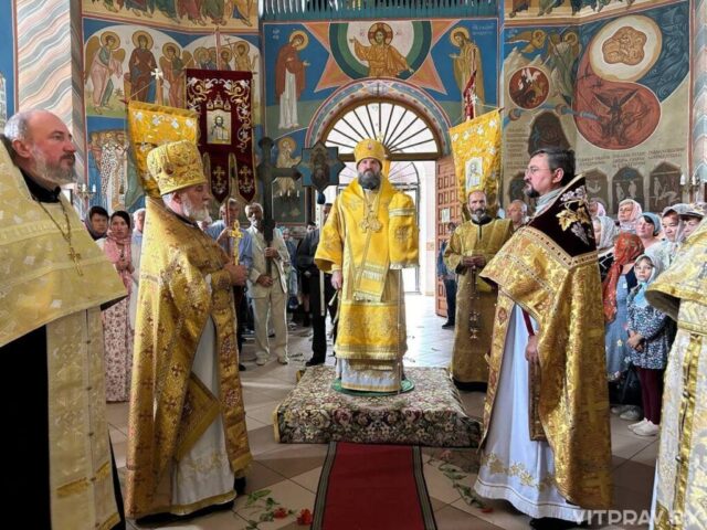 Епископ Евсевий возглавил престольный праздник в храме святого пророка Илии г. п. Бешенковичи
