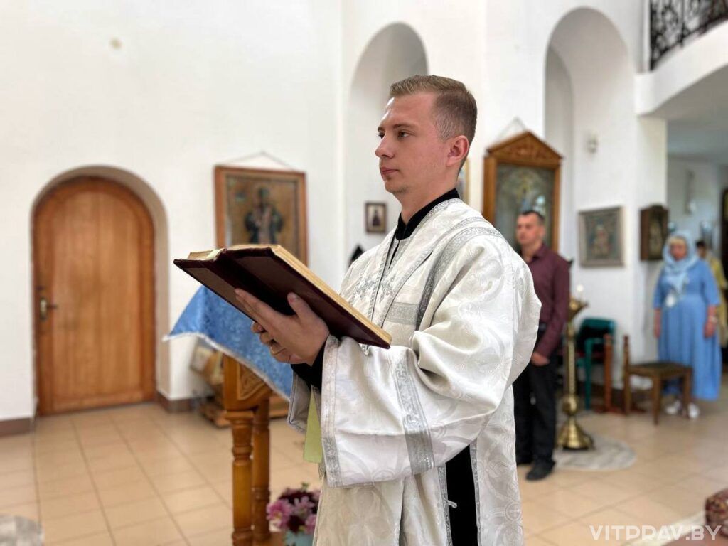 Епископ Евсевий возглавил Литургию в Успенском монастыре Орши