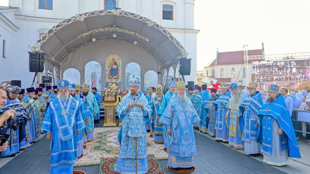 Архиепископ Димитрий и епископ Евсевий приняли участие в торжествах в честь явления Минской иконы Божией Матери и 40-й годовщины установления празднования Собора Белорусских святых