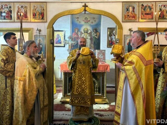 Епископ Евсевий возглавил престольный праздник в храме святого апостола Андрея Первозванного Городка