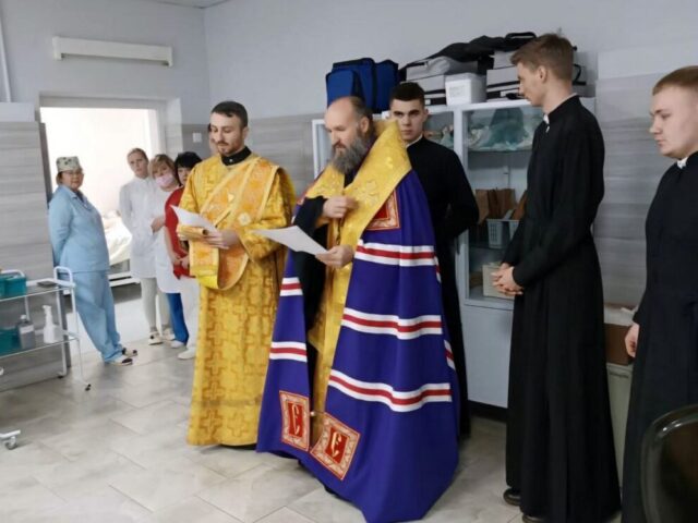 Епископ Евсевий совершил освящение Витебской городской клинической больницы № 1
