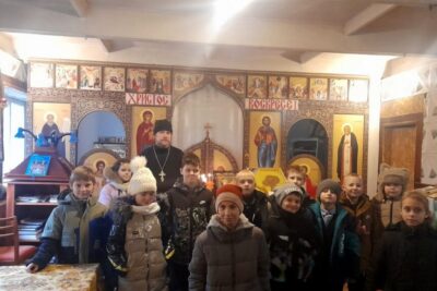 В храме св. Василия Блаженного состоялась экскурсия для учащихся и педагогов Пальминской средней школы