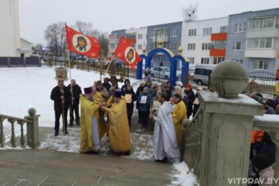 В Шумилино в храме святителя Николая Чудотворца прошел престольный праздник