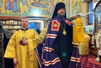 Епископ Евсевий совершил Литургию в Свято-Успенском монастыре Орши