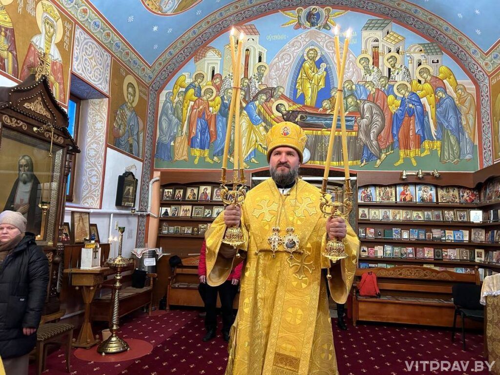 Епископ Евсевий совершил Литургию в Свято-Успенском монастыре Орши