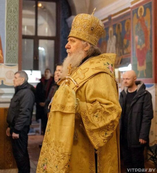 В канун Недели пред Рождеством Христовым архиепископ Димитрий возглавил всенощное бдение в Покровском кафедральном соборе Витебска