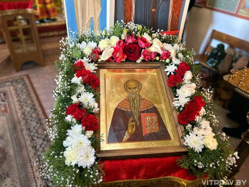 В Неделю о Страшном суде епископ Евсевий совершил Литургию в храме сщмч. Харлампия аг. Новка