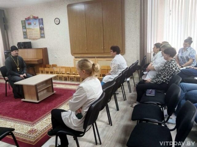 Иерей Михаил Машлякевич посетил Витебский областной специализированный дом ребенка