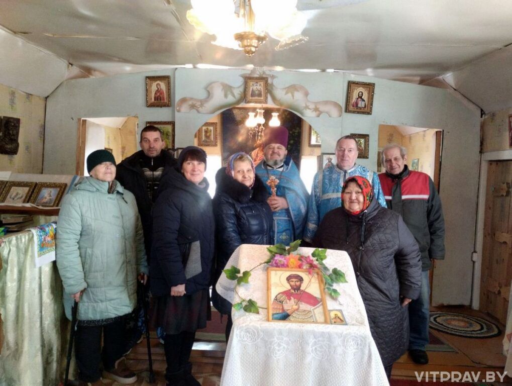 В храме великомученика Феодора Стратилата д. Приозерная прошел престольный праздник