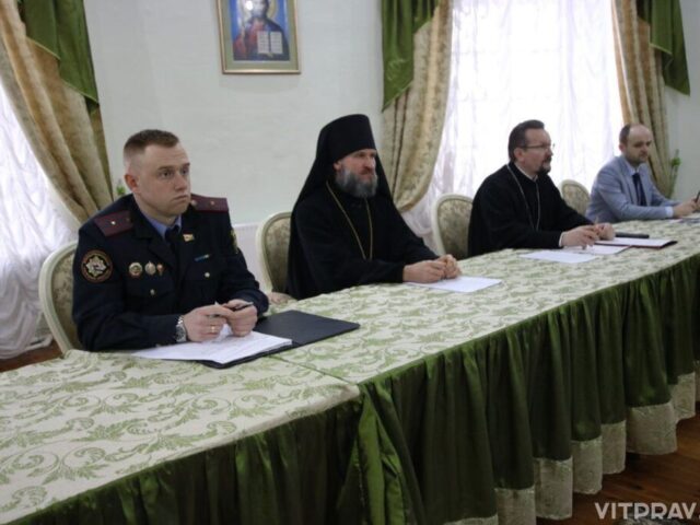 В Витебской духовной семинарии прошло епархиальное собрание с участием представителей государственной власти