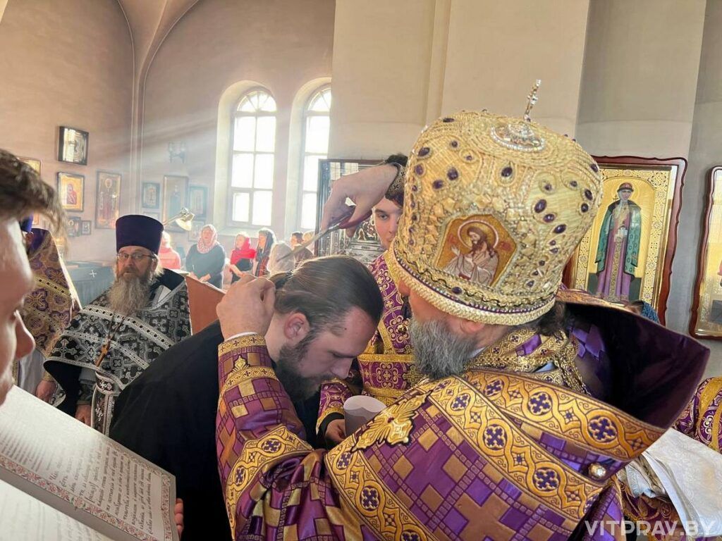 Епископ Евсевий совершил Литургию в храме Вознесения Господня аг. Лужесно