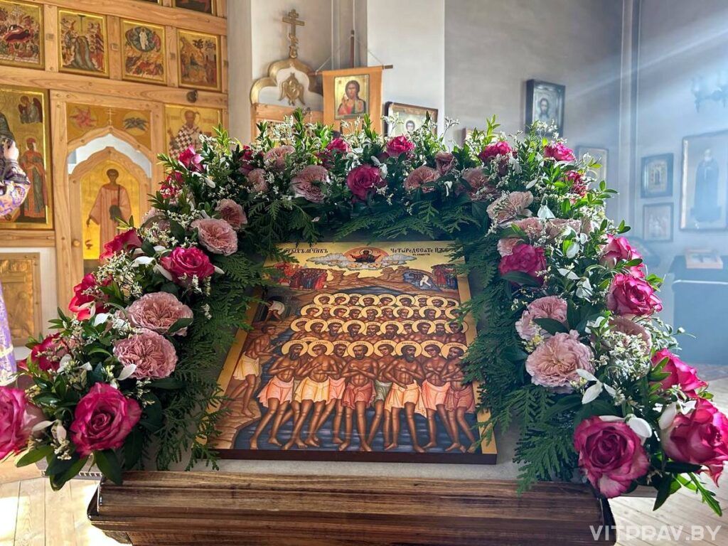 Епископ Евсевий совершил Литургию в храме Вознесения Господня аг. Лужесно
