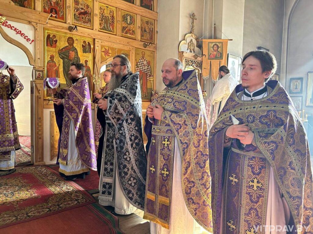 Епископ Евсевий совершил Литургию в храме Вознесения Господня аг. Лужесно
