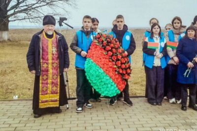 В Чашникском районе прошел митинг "Давайте, люди, никогда об этом не забудем"