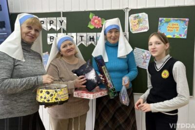 Сестры милосердия посетили Лепельский социальный приют