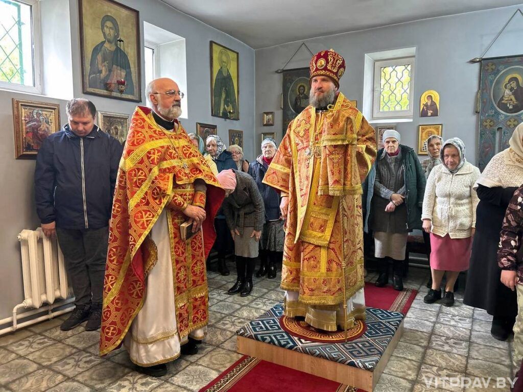 Епископ Евсевий совершил Литургию в храме свщмч. Фаддея, архиеп. Тверского, Витебска