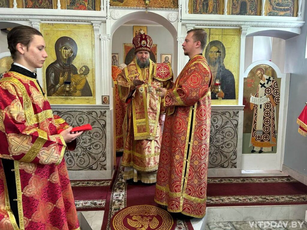 Епископ Евсевий совершил Литургию в храме свщмч. Фаддея, архиеп. Тверского, Витебска