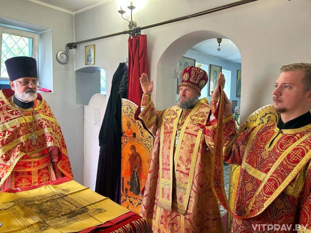 Епископ Евсевий совершил Литургию в храме свщмч. Фаддея, архиеп. Тверского, Витебска