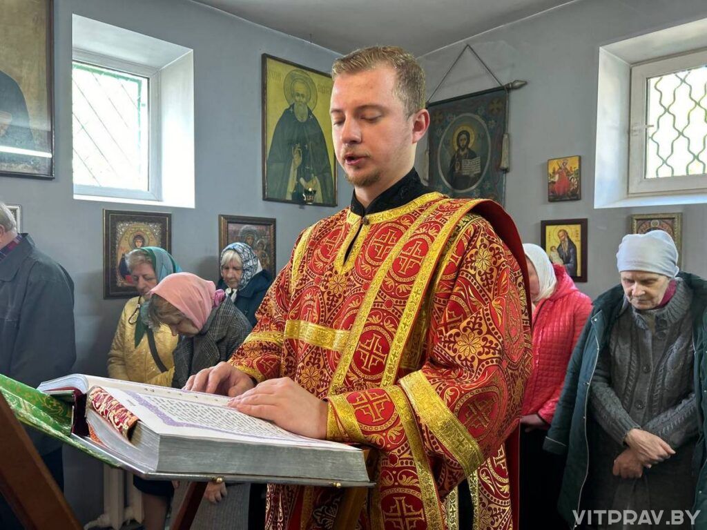 Епископ Евсевий совершил Литургию в храме свщмч. Фаддея, архиеп. Тверского, Витебска
