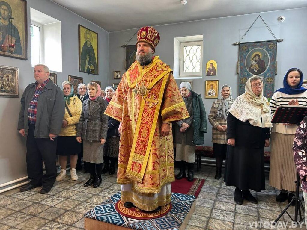 Епископ Евсевий совершил Литургию в храме свщмч. Фаддея, архиеп. Тверского, Витебска